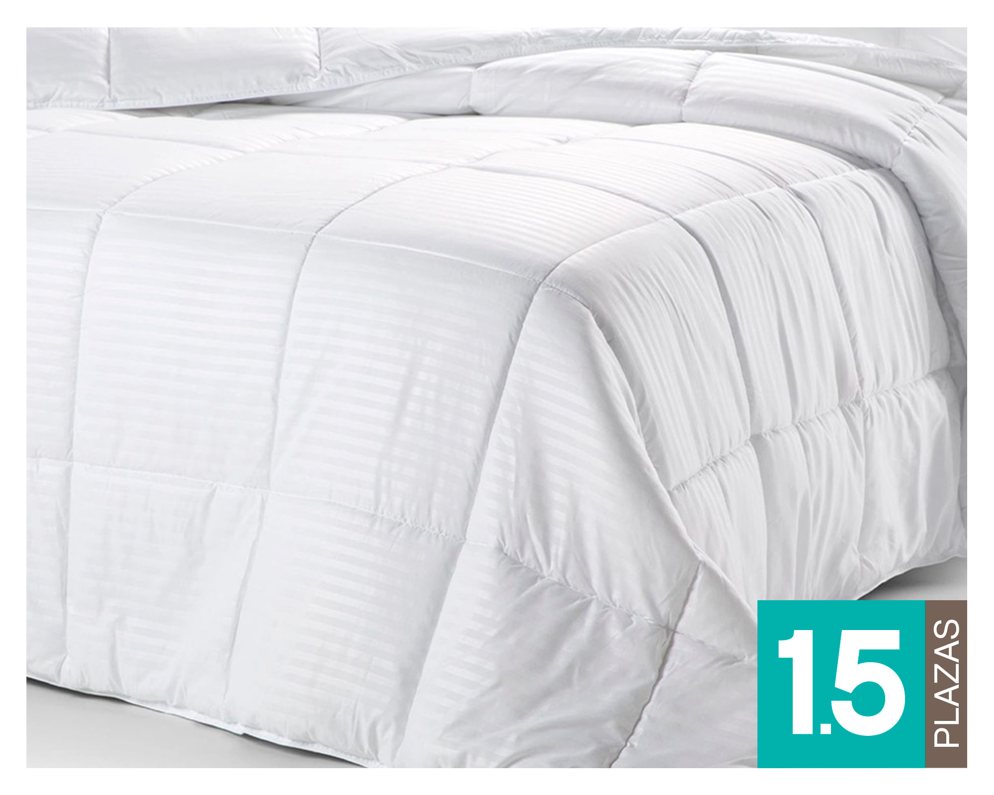 Rosen Plumón New Light 1.5 plazas blanco