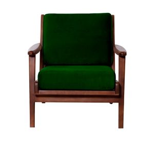 Sitial velvet 1 cuerpo Neuss verde