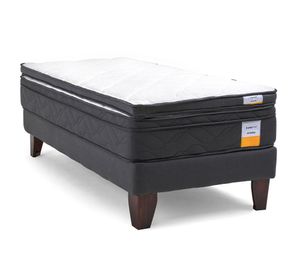 Cama europea 1 plaza + topper x 190 cm Drimkip