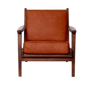 Sitial cuero 1 cuerpo Neuss café