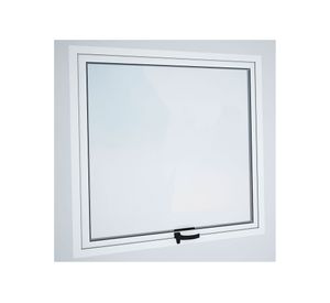 Ventana Aluminio 60x60 cm Termopanel Proyectante Blanca Mundo Glass