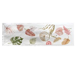 Camino de mesa Esperanza 2 blanco velo organza 180x60 cm