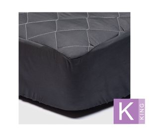 Cubre colchón AHCC-NGK negro king