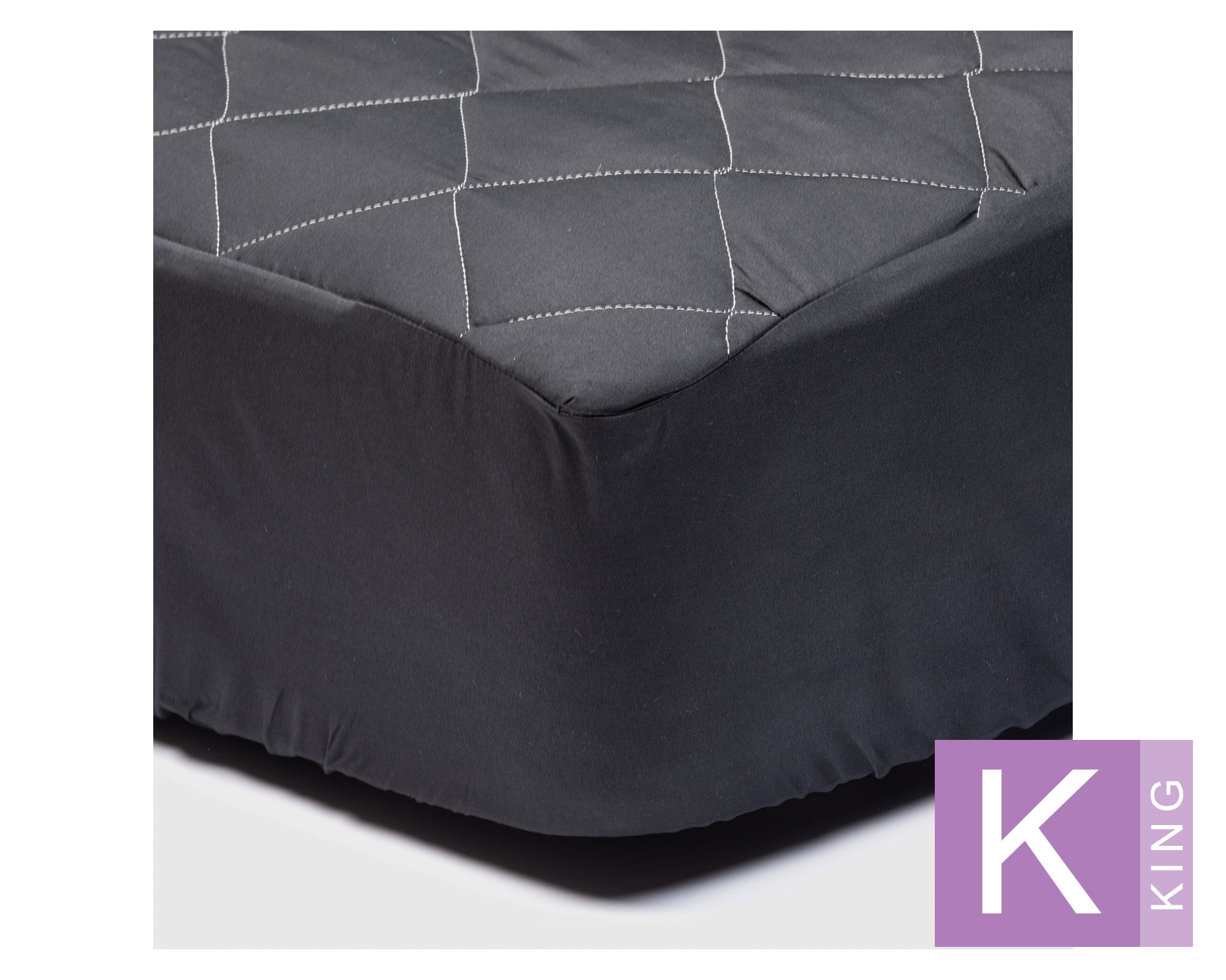 Arthome Cubre colchón AHCC-NGK negro king