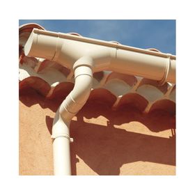 Codo 87,5º M-H PVC blanco