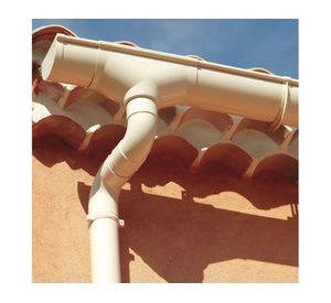 Codo 87,5º M-H PVC blanco