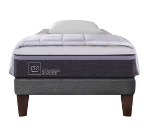 Cama europea 1,5 plazas Ortopedic Advance + plumón + almohada Cic