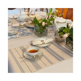Camino de mesa Frenchline crudo linet 150x36 cm