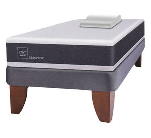Cama Europea 1.5 plazas Ortopedic + almohada Cic