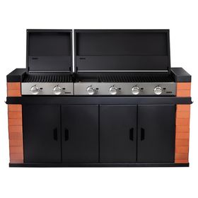Block grill gas 1000 6 quemadores + gas 500