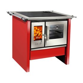 Cocina leña 9000W Allegra rojo