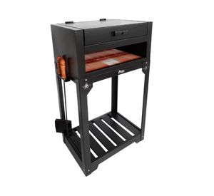 Horno a carbón Balconera negro