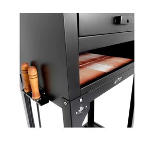 Horno a carbón Balconera negro