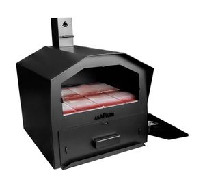 Parrilla a carbón Simple negro