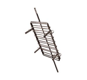 Prensa chica con soporte parrilla/tierra