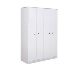 Clóset 4 puertas Lucerna blanco Cic