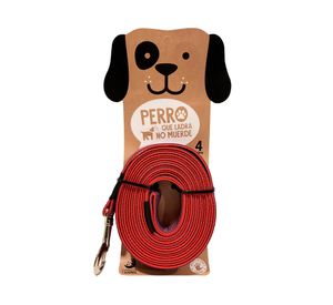 Correa de paseo 4 m rojo