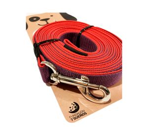 Correa de paseo 4 m rojo