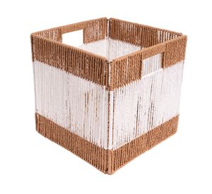 Canasto alto Bicolor 30x30x30 cm