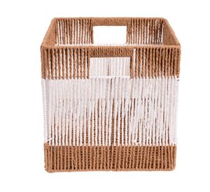 Canasto alto Bicolor 30x30x30 cm