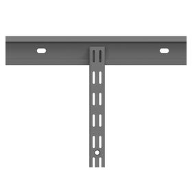 Riel ensamble grafito 2.54x89.2x1.7 cm