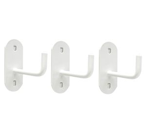 Gancho para tablero blanco 6x5x2.5 cm 3 unidades