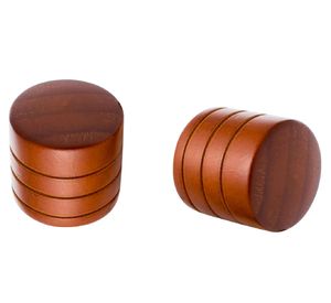 Terminal Tapón madera 19 mm chocolate 2 un