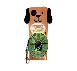 Correa de paseo 4 m turquesa