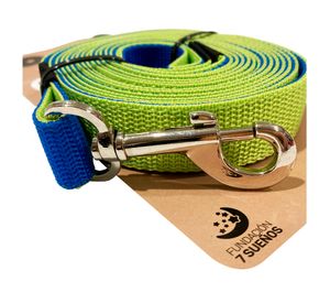 Correa de paseo 4 m turquesa