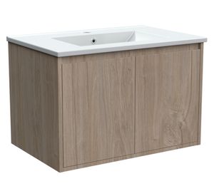 Mueble vanitorio Amelie lenga + cubierta 71x46.5 cm