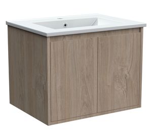 Mueble vanitorio Amelie lenga + cubierta 61x46.5 cm