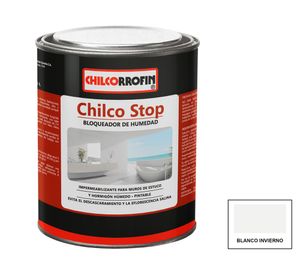 Impermeabilizante 1 kg Chilco Stop blanco invierno satín Chilcorrofin