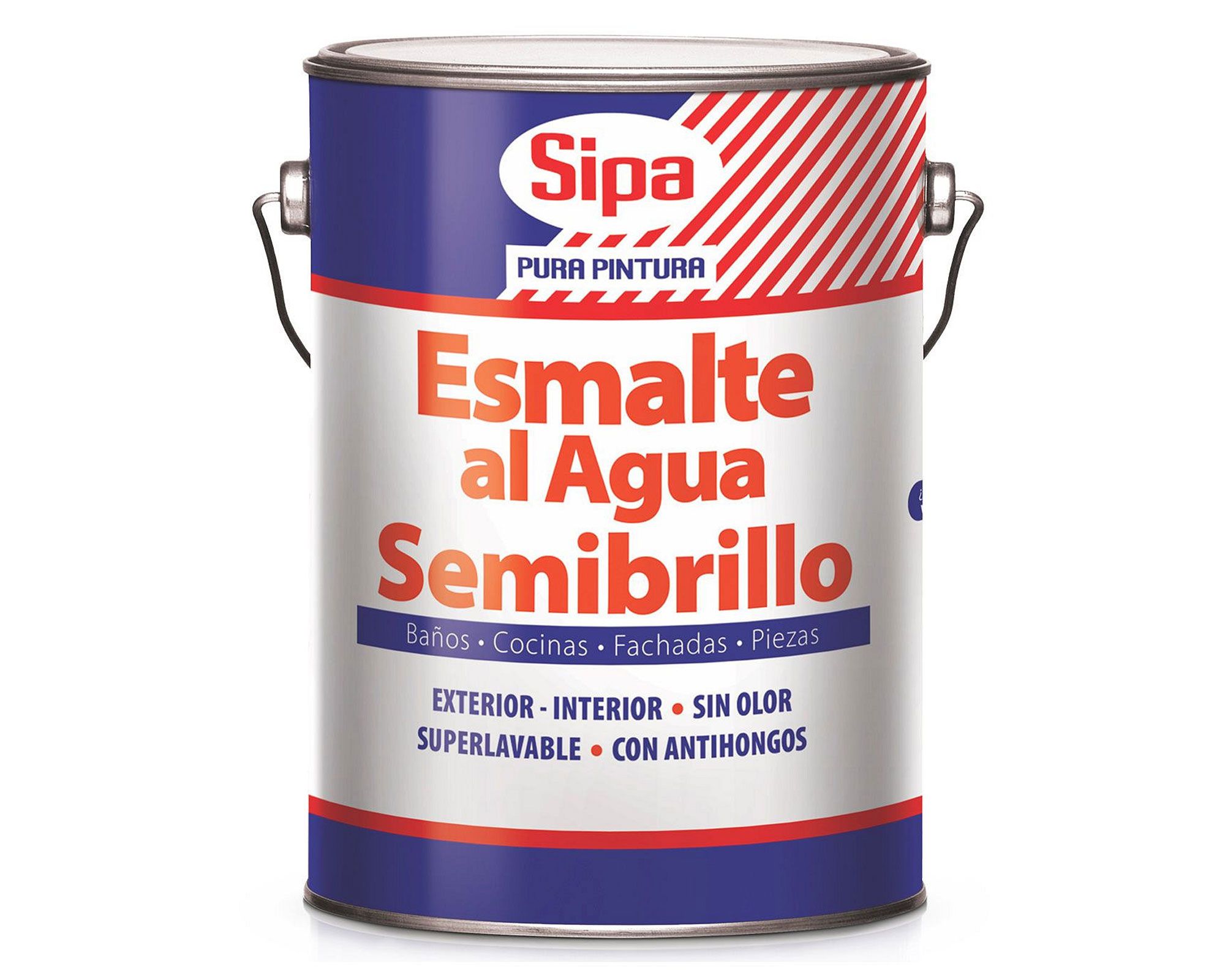 Esmalte al Agua 1 Galón Blanco Sipa
