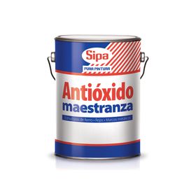 Antióxido 1/4 galón Maestranza gris Sipa