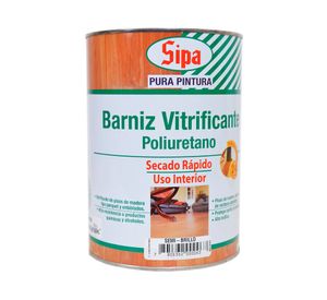Barniz vitrificante 1 galón Poliuretano semi brillante Sipa