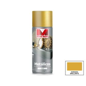 Pintura spray 485 ml dorado Marson