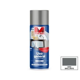 Pintura spray Secado rápido gris brillante Marson