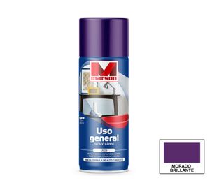 Pintura spray Secado rápido morado brillante Marson