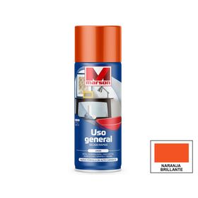 Pintura spray Secado rápido naranjo brillante Marson.