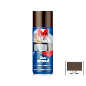 Pintura spray 380 ml Secado rápido café Marson