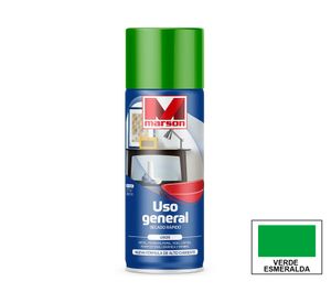 Pintura spray Secado rápido verde esmeralda Marson