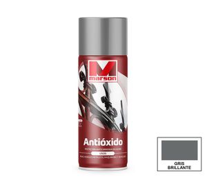 Pintura spray 485 ml Antióxido gris Marson