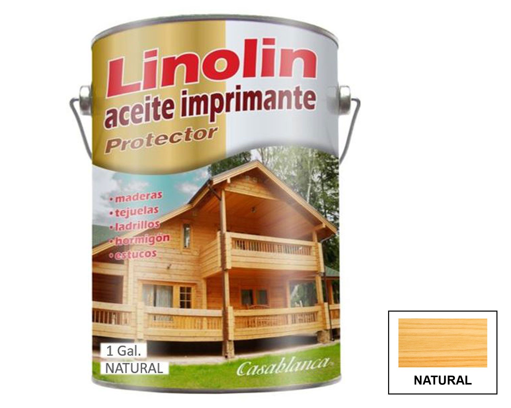 Aceite imprimante 1 galón café claro semi brillante Dynal