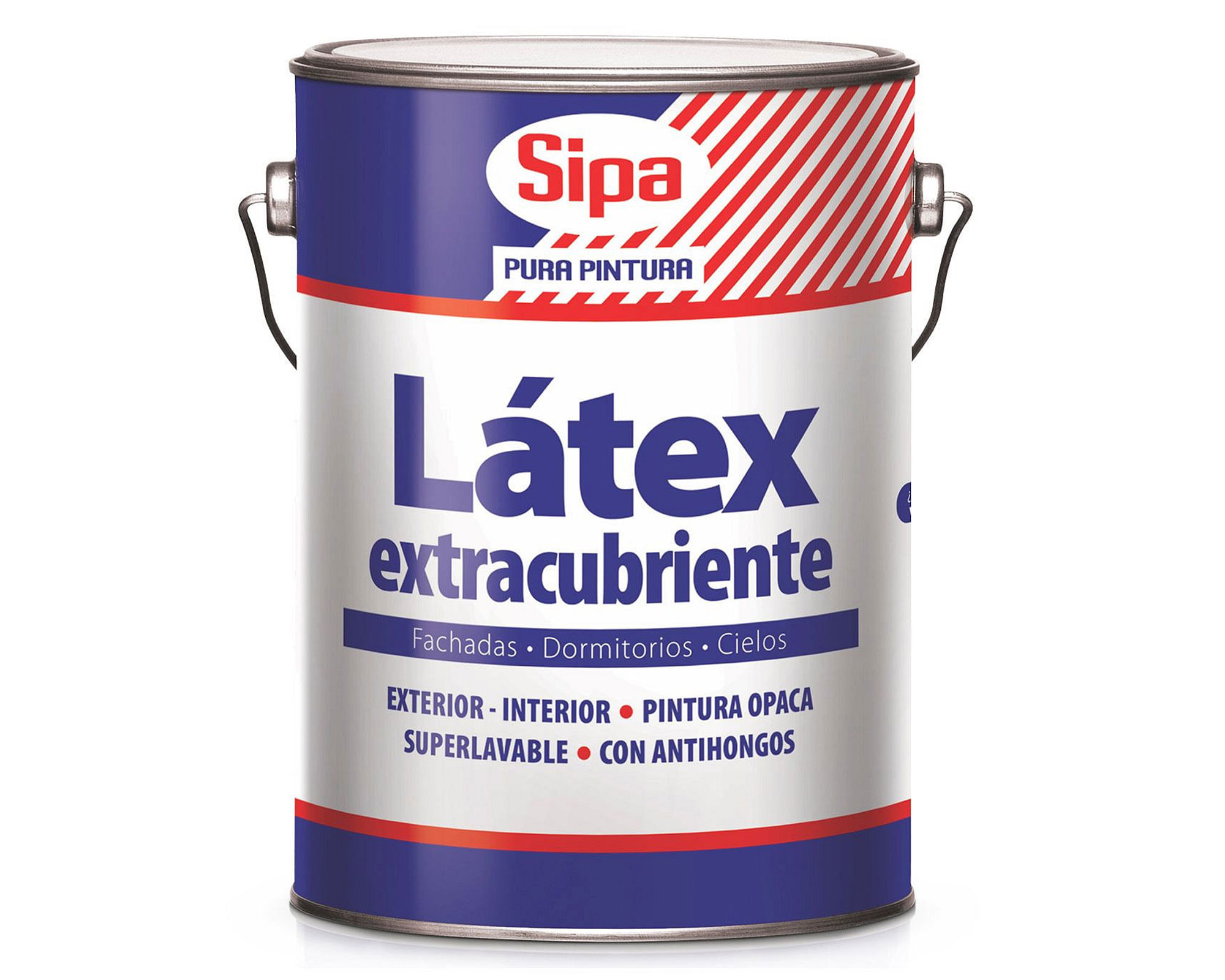 Látex Extracubriente Blanco Mate Sipa 1 Galón