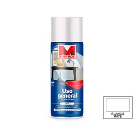 Pintura spray Secado rápido blanco mate Marson