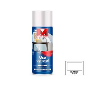 Pintura spray Secado rápido blanco mate Marson