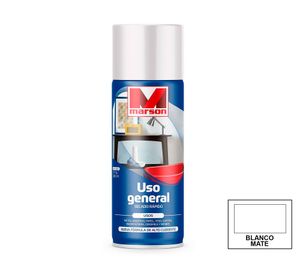 Pintura spray Secado rápido blanco mate Marson