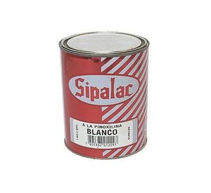 Laca 1/4 galón Piroxilina blanco brillante Sipa