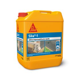 Aditivo impermeabilizante 4,5 litros sika 1 Sika.
