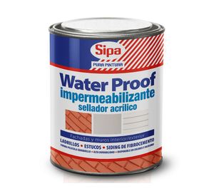 Primer 1/4 galón WaterProof transparente semi brillante Sipa